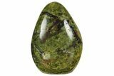 Polished, Free-Standing Green Pistachio Opal - Madagascar #211494-1